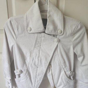 Armani Exchange Cream and Gold Jacket